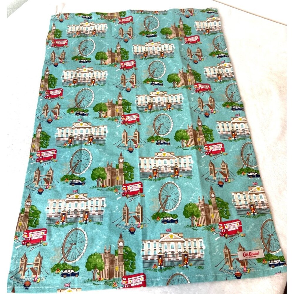 CATH KIDSTON 100% Cotton LONDON Kitchen Towel Unused 23-1/2x17-1/2in Portugal